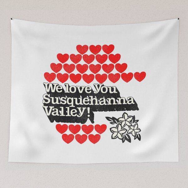 Item preview, Vintage Travel We Love You Susquehanna Valley PA designed and sold by acquiesce13.