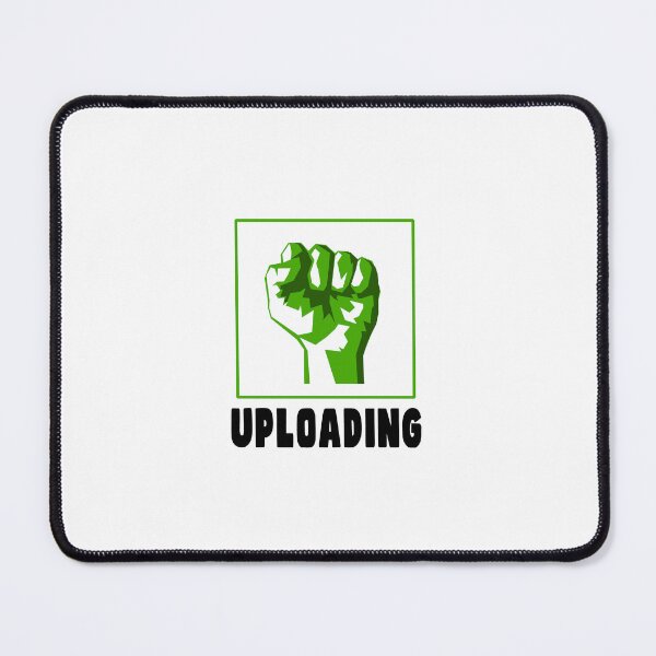 Item preview, Uploading Data Files Green Symbol Fist designed and sold by PodiShawna.