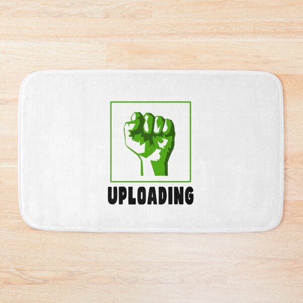Item preview, Uploading Data Files Green Symbol Fist designed and sold by PodiShawna.
