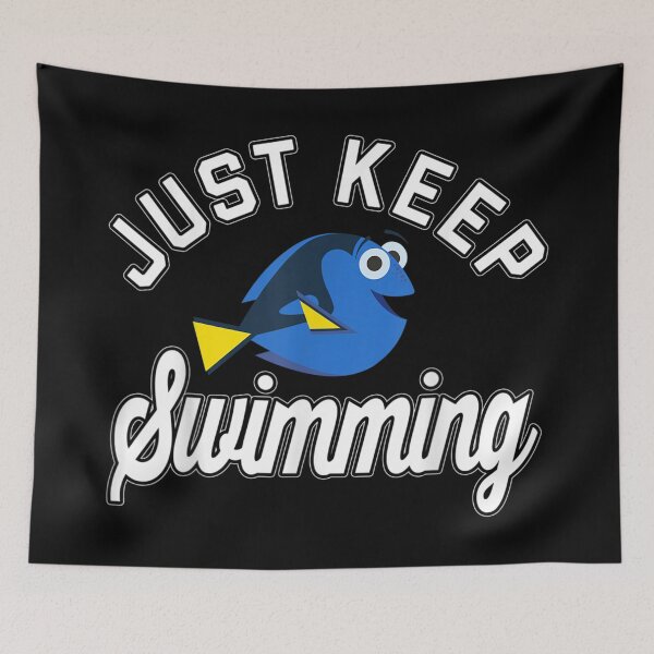 Item preview, Keep Swimming Quote designed and sold by RemyGav17.