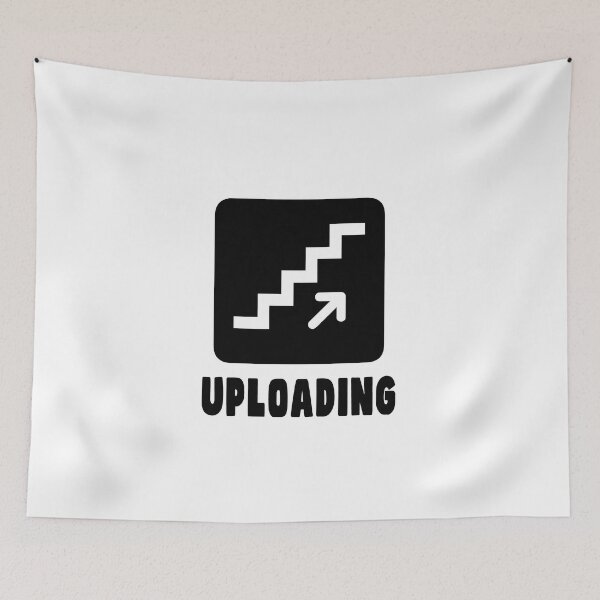 Item preview, Uploading Data Files Symbol Upward designed and sold by PodiShawna.