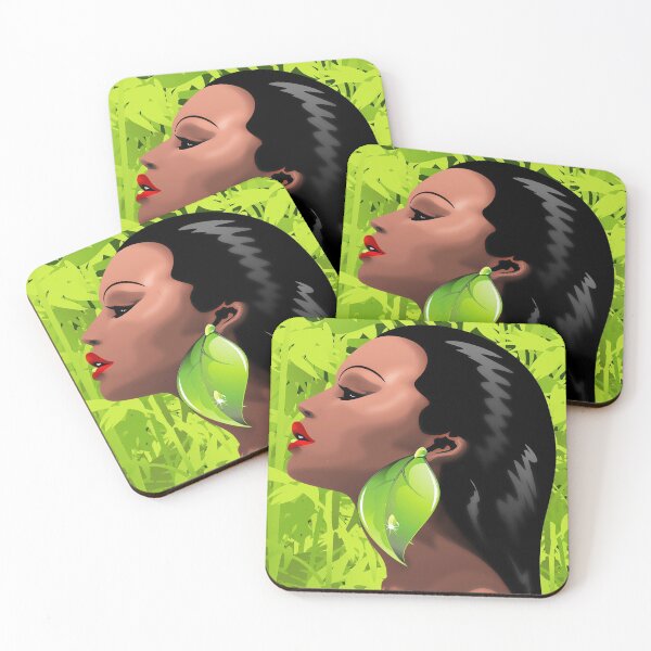 Item preview, Woman African Beauty and Bamboo designed and sold by BluedarkArt.