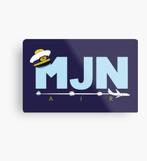 MJN Air Metal Print