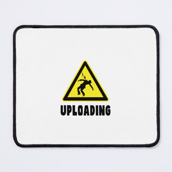 Item preview, Uploading Data Files Symbol Sign designed and sold by PodiShawna.
