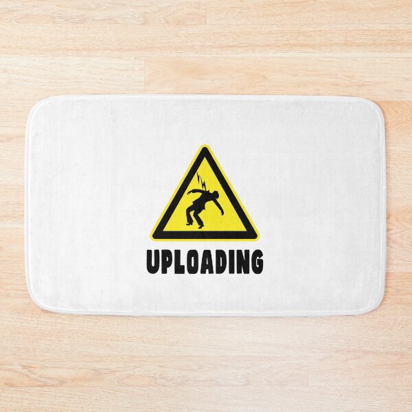 Item preview, Uploading Data Files Symbol Sign designed and sold by PodiShawna.