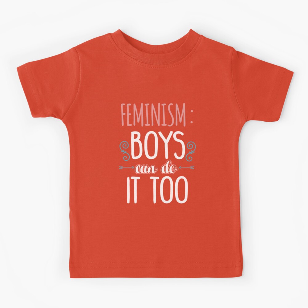 Kids best sale feminist shirt