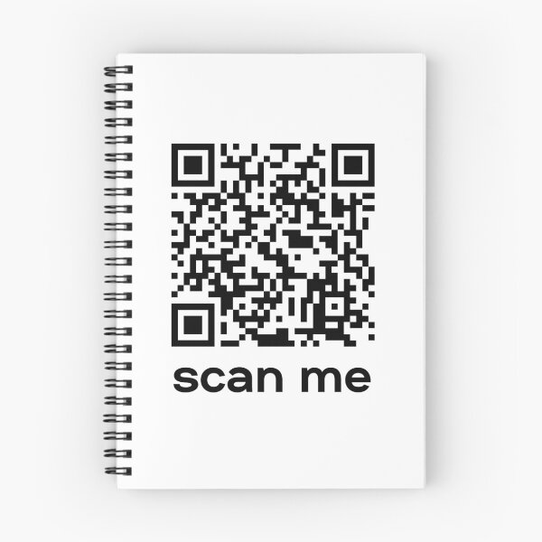 Aperçu de l'œuvre Code-barres 2D "scannez-moi" créée et vendue par royumi.