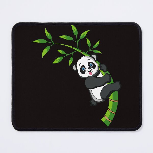Item preview, Panda bear climbing a bamboo tree. designed and sold by tabykid.