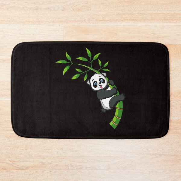 Item preview, Panda bear climbing a bamboo tree. designed and sold by tabykid.