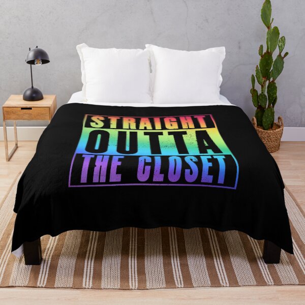 Item preview, Straight Outta The Closet - Distressed Design designed and sold by risible.