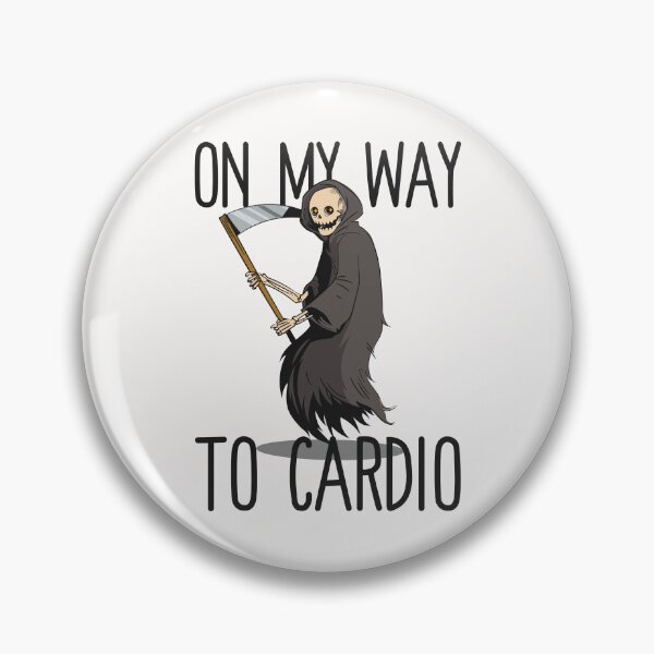 Item preview, ON MY WAY TO CARDIO designed and sold by KDM-Designs.