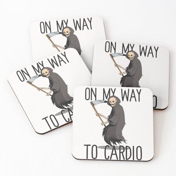 Item preview, ON MY WAY TO CARDIO designed and sold by KDM-Designs.