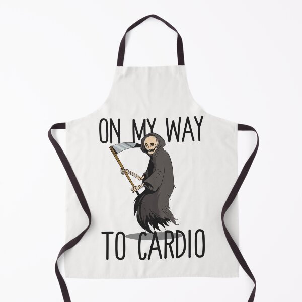 Item preview, ON MY WAY TO CARDIO designed and sold by KDM-Designs.