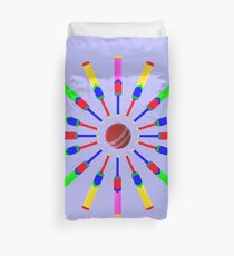 Sport of Cricket design 2 Duvet Cover