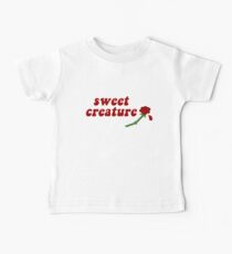 Sweet Creature Rose Design Baby Tee