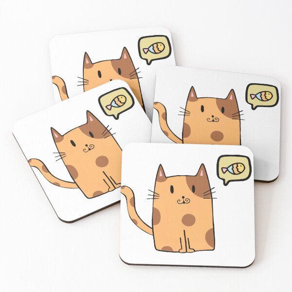 Item preview, Hungry Cat designed and sold by animalsforfun.