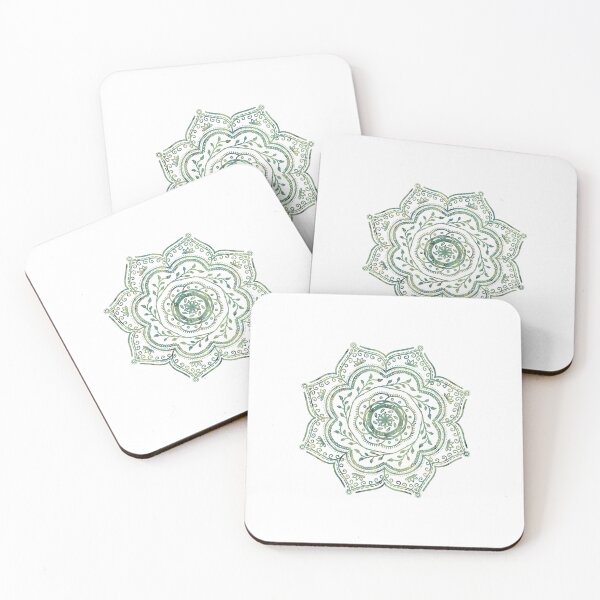 Item preview, Green Plant Mandala designed and sold by grc23.