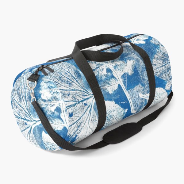 Item preview, Botanical Blue White Monoprint designed and sold by pear-la.