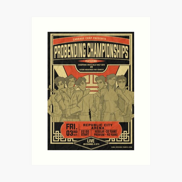 Probending Poster Art Print