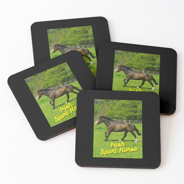 Item preview, Irish Sport Horse In Field designed and sold by IrishPOD.