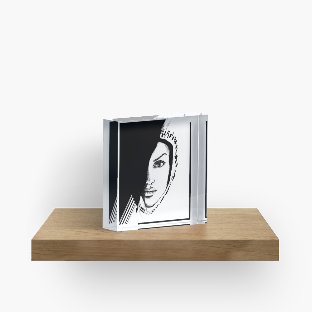 Look at me Acrylic Block
