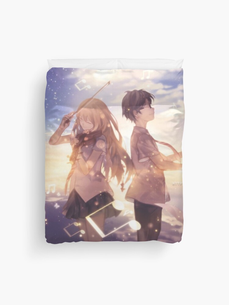 Shigatsu wa kimi no uso Duvet Cover for Sale by pedrolez1990