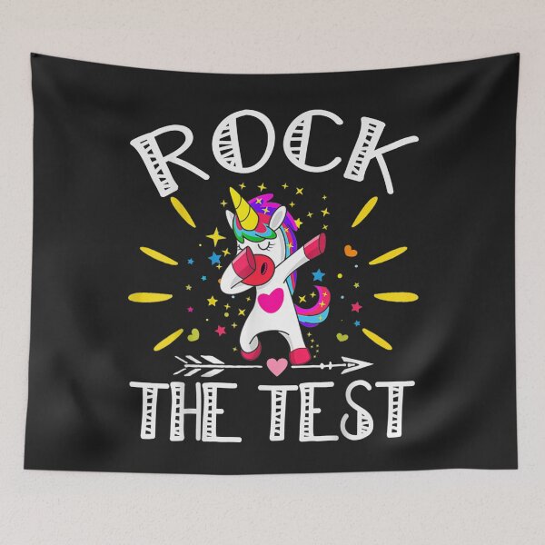 Item preview, Test Day Rock The Test Teacher Testing Day Unicorn Teacher designed and sold by NaomiTankersly.