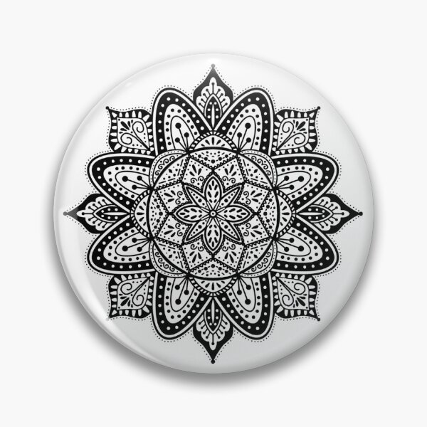 Item preview, Black n White Mandala designed and sold by grc23.