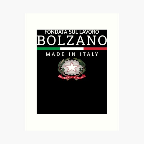 Bolzano Italy Art Print