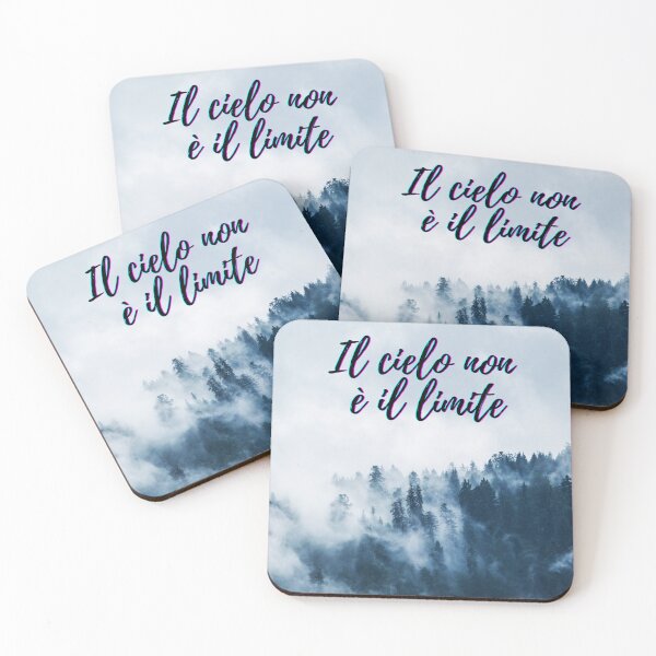 Item preview, Sky is not the limit - popular Italian quotes theme gifts  designed and sold by RebelliousRosee.