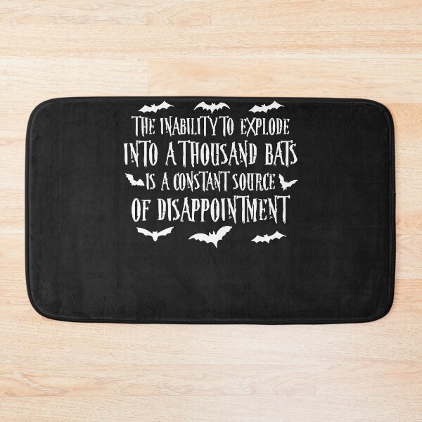 Item preview, The Inability To Explode Into A Thousand Bats Halloween Joke designed and sold by NaomiTankersly.