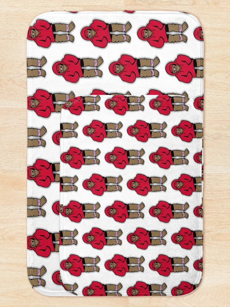 Thumbnail 5 of 6, Bath Mat, Cute Raph designed and sold by PrincessPacman.
