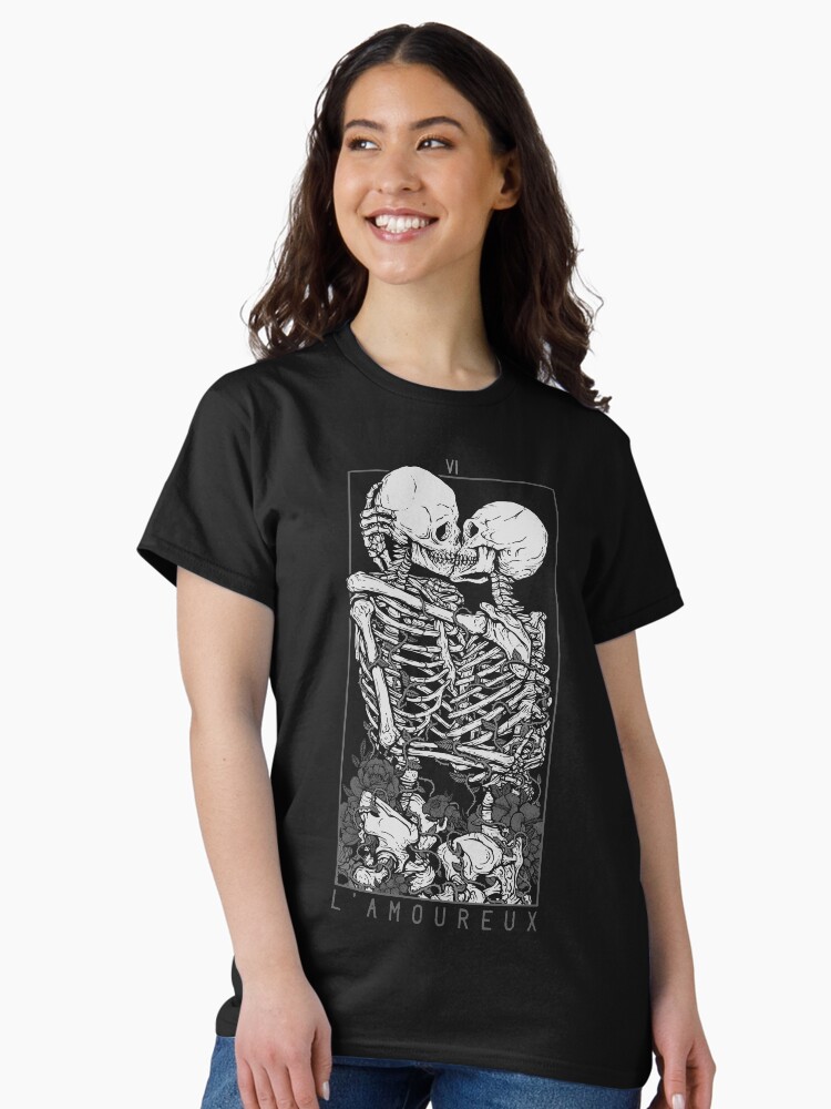 Thumbnail 1 of 7, Classic T-Shirt, The Lovers designed and sold by deniart.