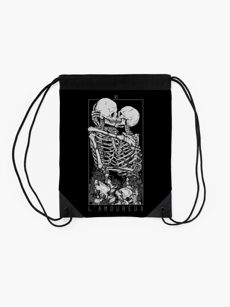 Alternate view of The Lovers Drawstring Bag