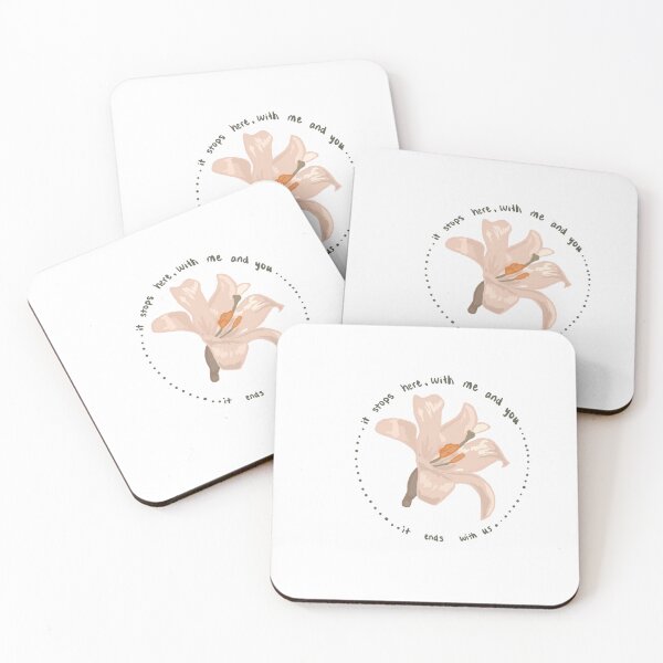 Item preview, it ends with us quote designed and sold by vive aitchison.