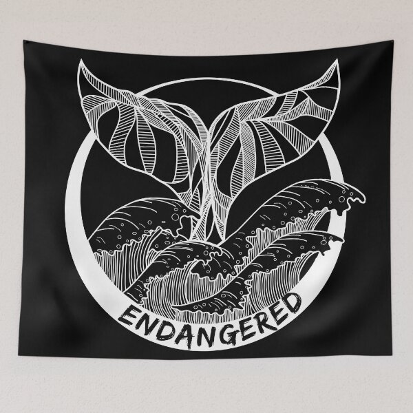 Item preview, Endangered Whale Reversed  designed and sold by AdamWhewell.