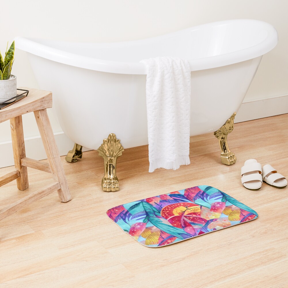 Item preview, Bath Mat designed and sold by PinterPattern.