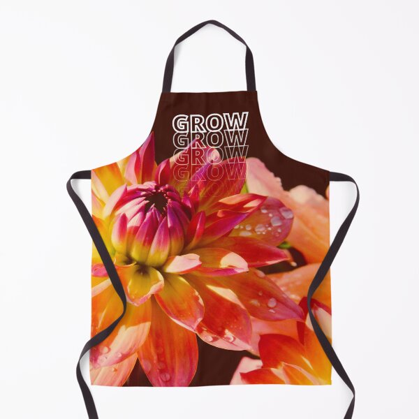 Item preview, GROW (above) - Vibrant Orange Flowers designed and sold by AliceSLee.