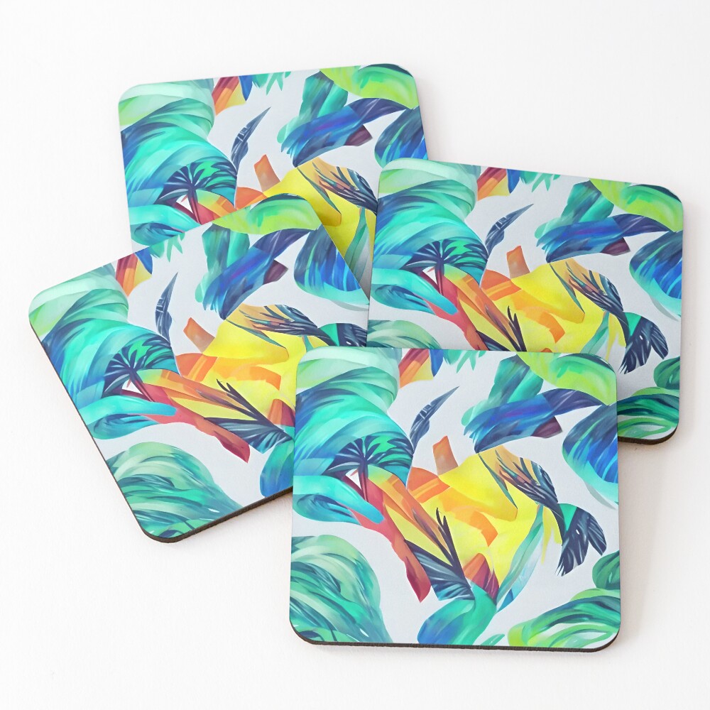 Item preview, Coasters (Set of 4) designed and sold by PinterPattern.