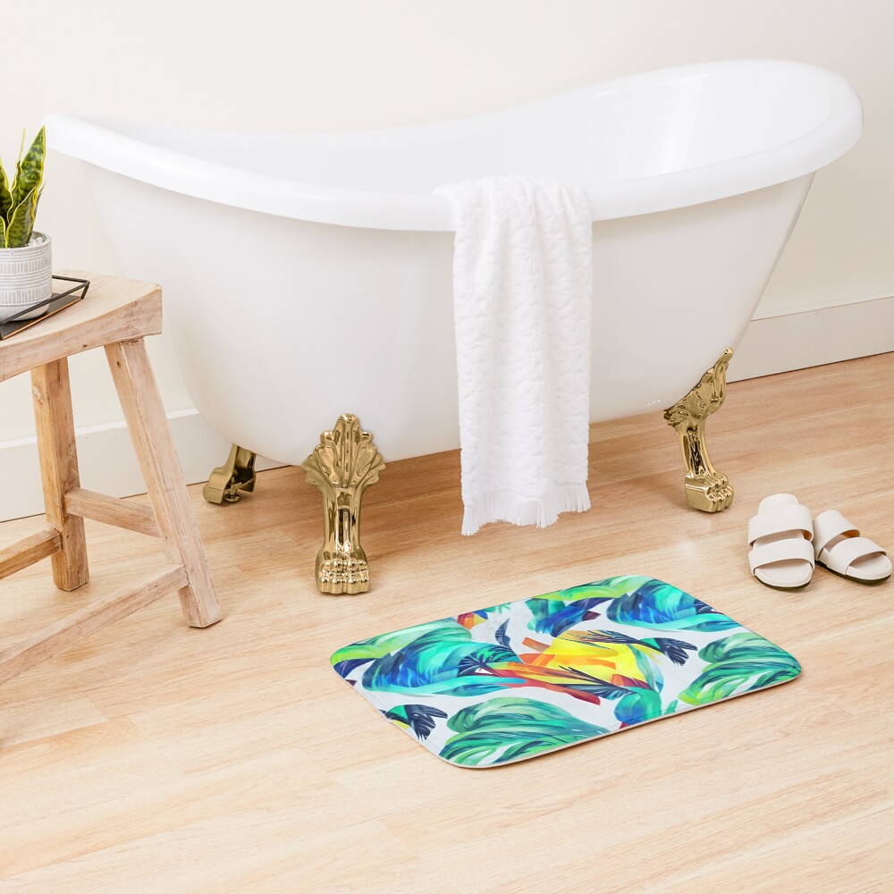 Item preview, Bath Mat designed and sold by PinterPattern.
