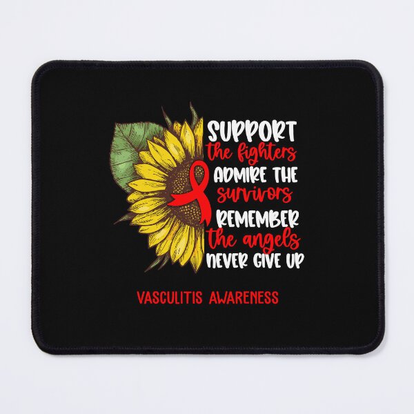 Item preview, Vasculitis Awareness - Support the Fighters Admire the Survivors Remember the Angels Never Give Up designed and sold by whlrcheryl.
