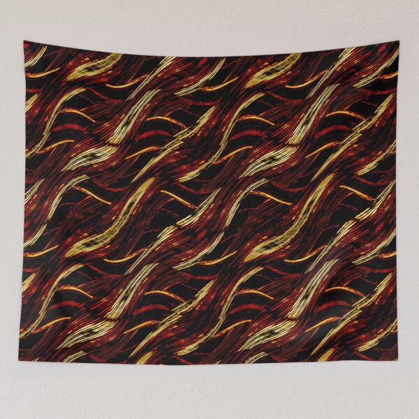 Item preview, Wavy Abstract Pattern designed and sold by DFLC Prints.