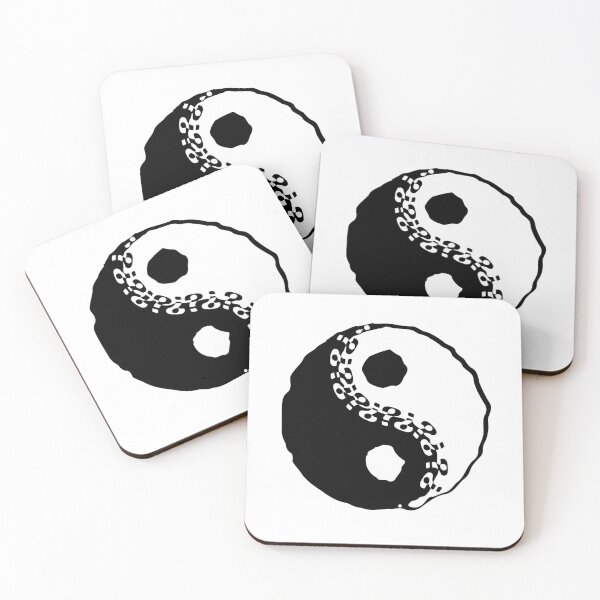Item preview, Funny Wavy Ying Yang Feng Shui Yin Yang designed and sold by Minnesnowta.