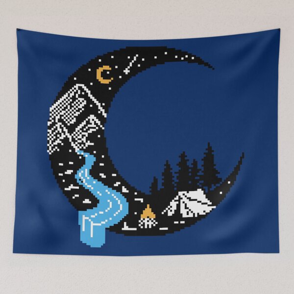 Item preview, Camping Moon designed and sold by PixelHooker.