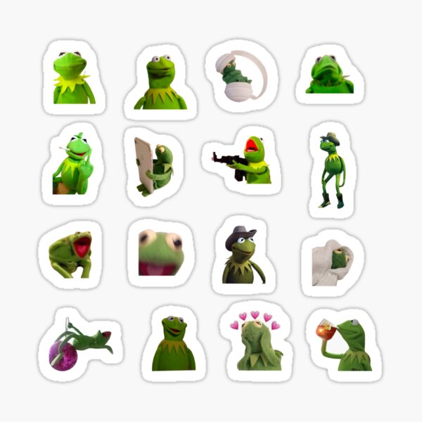 Kermit-Aufkleberpaket Sticker