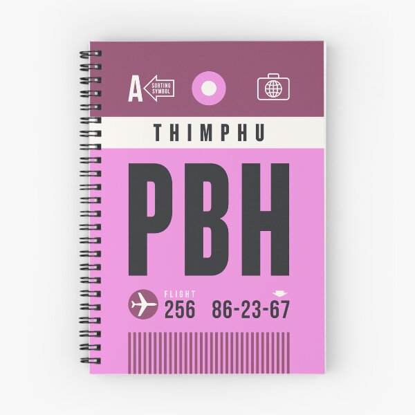 Item preview, Luggage Tag A - PBH Thimphu Bhutan designed and sold by VoodooCircus.