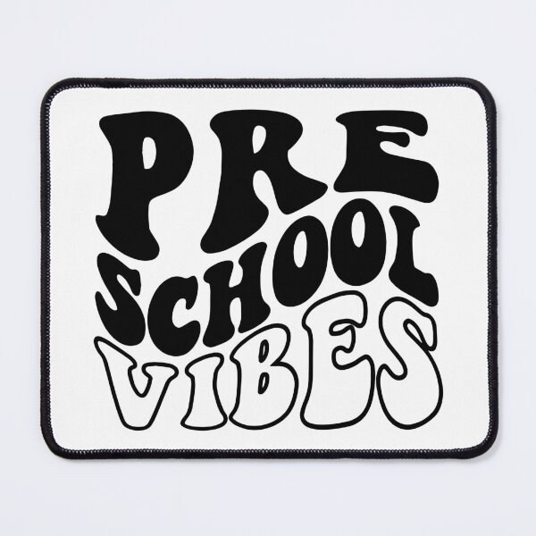 Item preview, Pre School Vibes, Teacher Student Back To School designed and sold by ZimbomDesigner.