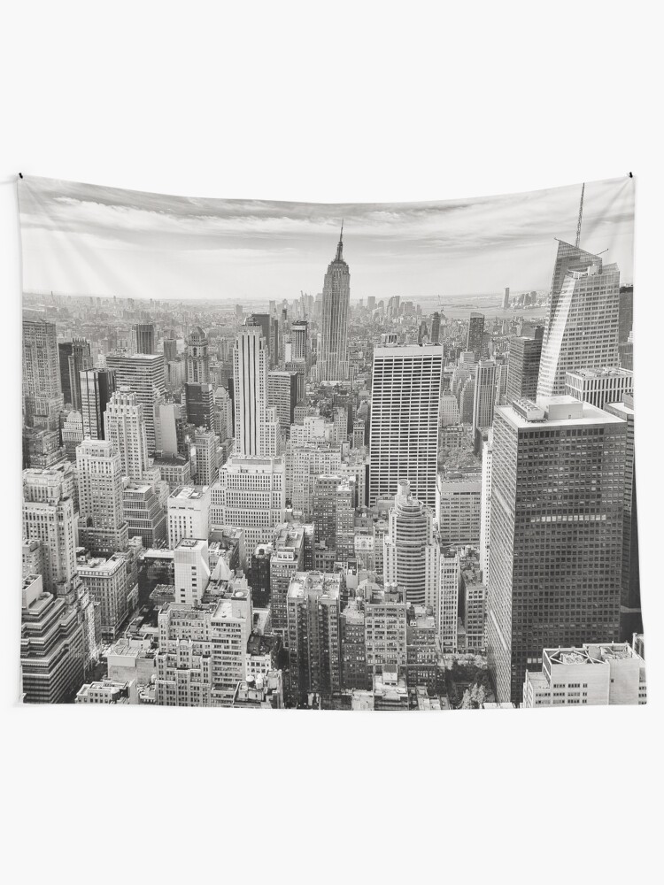 "new york city skyline tapestry" Tapestry by catscollegecuts Redbubble
