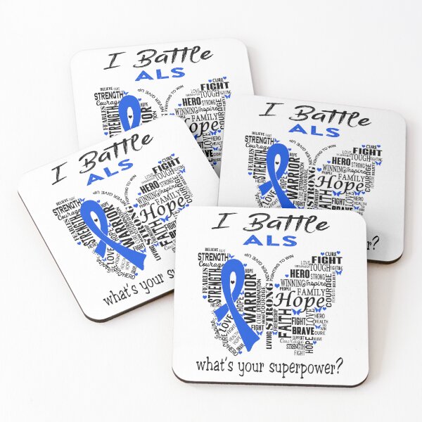 Item preview, ALS Warrior - I Battle ALS What is your Superpower? designed and sold by KirstybShop.
