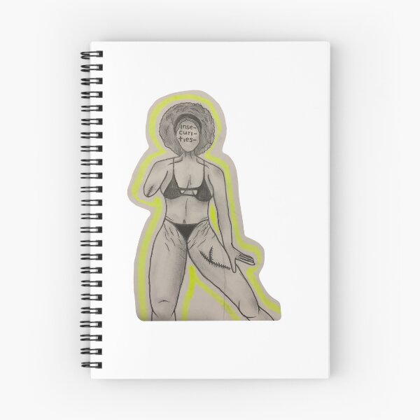 Item preview,  Insecurities body - traditional art (on paper) designed and sold by lucafae.